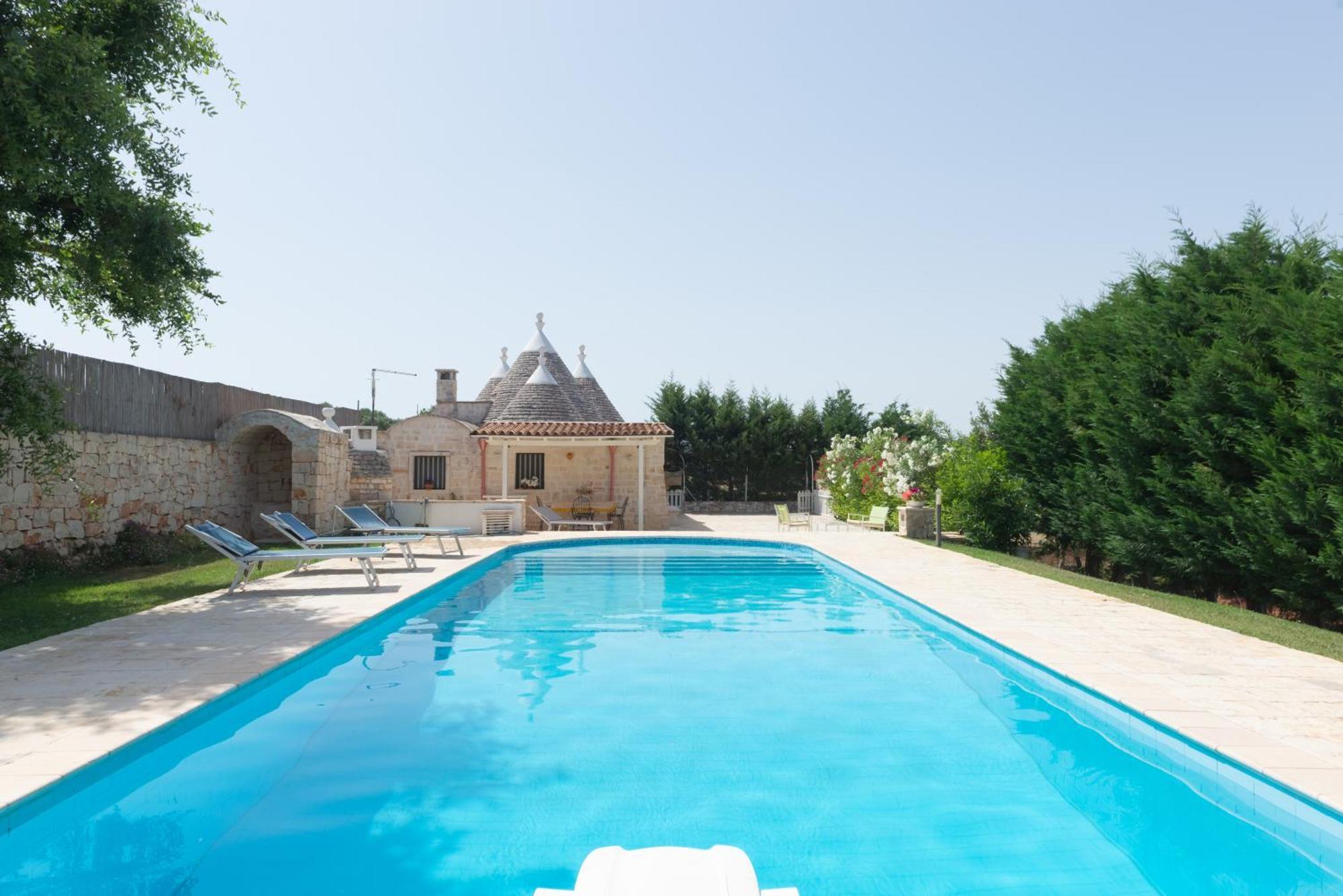 Trullo Filippo With Exclusive Pool Villa Чистернино Екстериор снимка