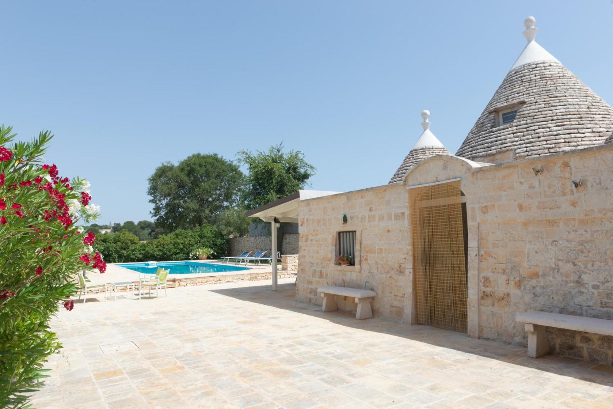Trullo Filippo With Exclusive Pool Villa Чистернино Екстериор снимка