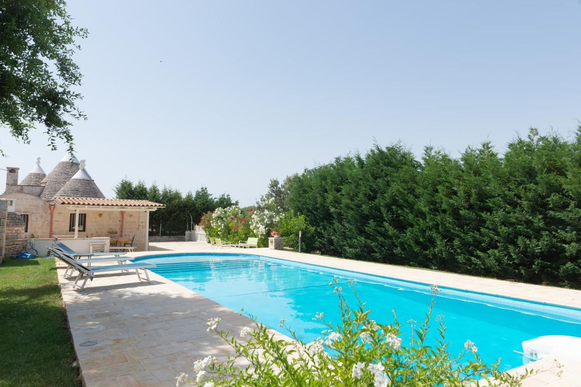 Trullo Filippo With Exclusive Pool Villa Чистернино Екстериор снимка